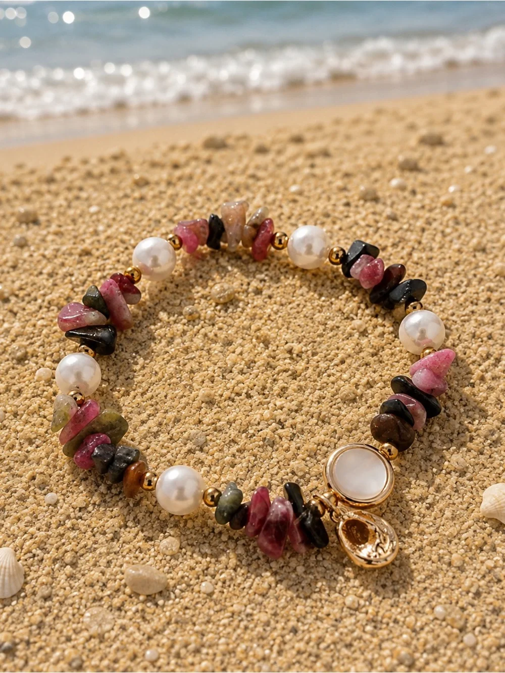 Multi Colored Bohemian Beach Bracelet
